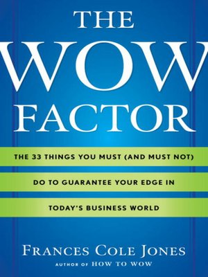 cover image of The Wow Factor
